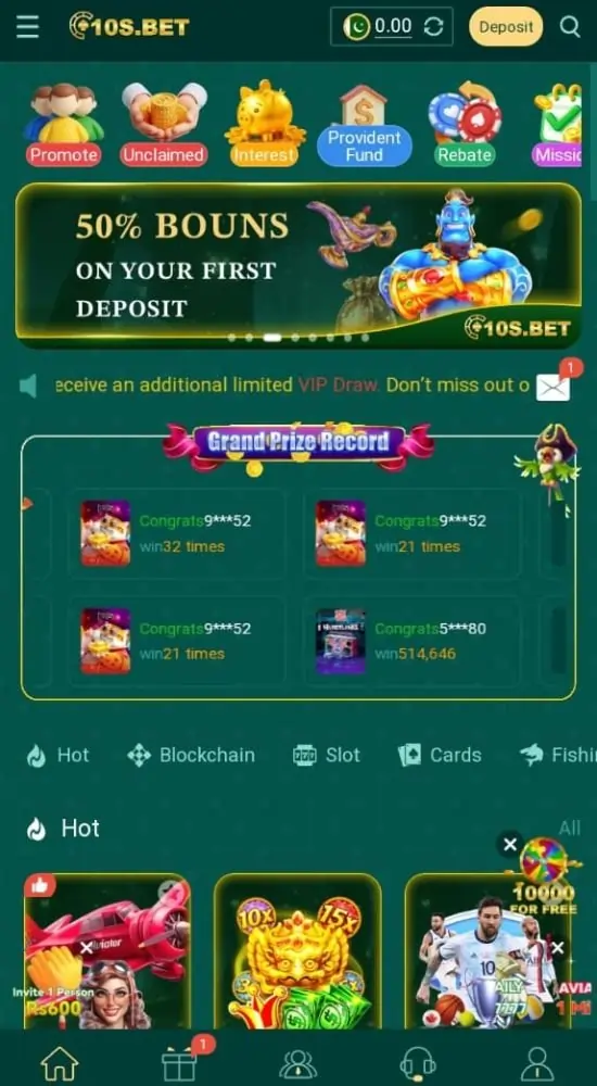 10sBet Game